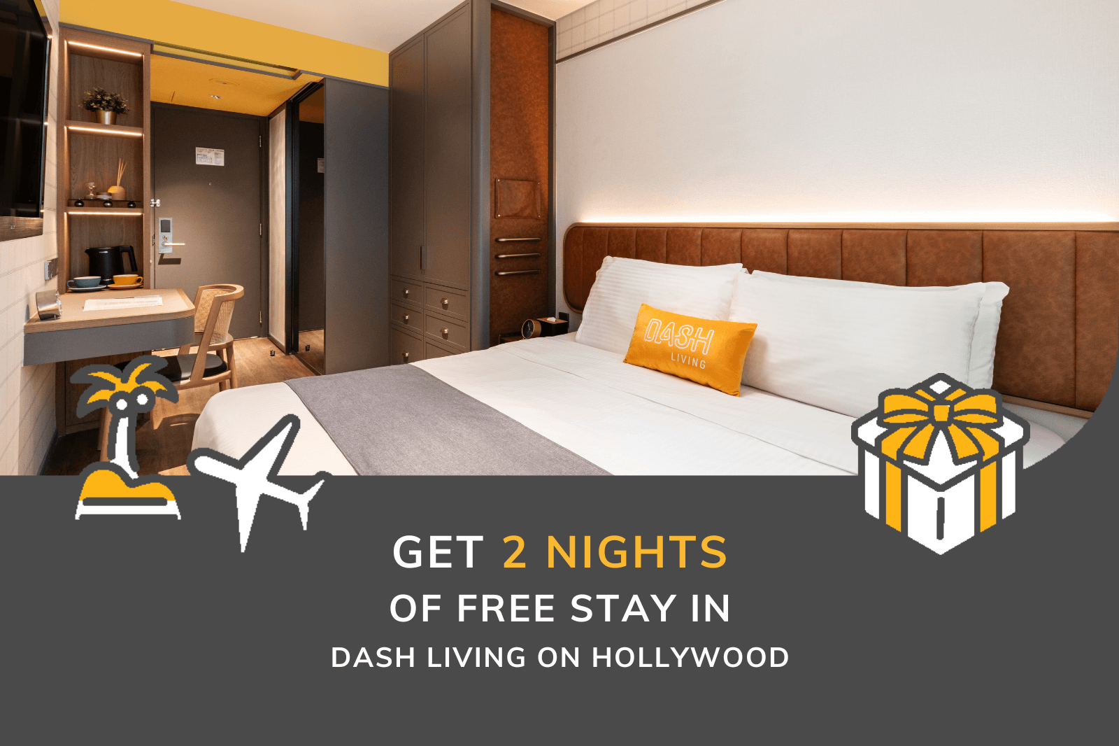 💫 WIN A 3D2N STAY IN DASH LIVING ON HOLLYWOOD 💫