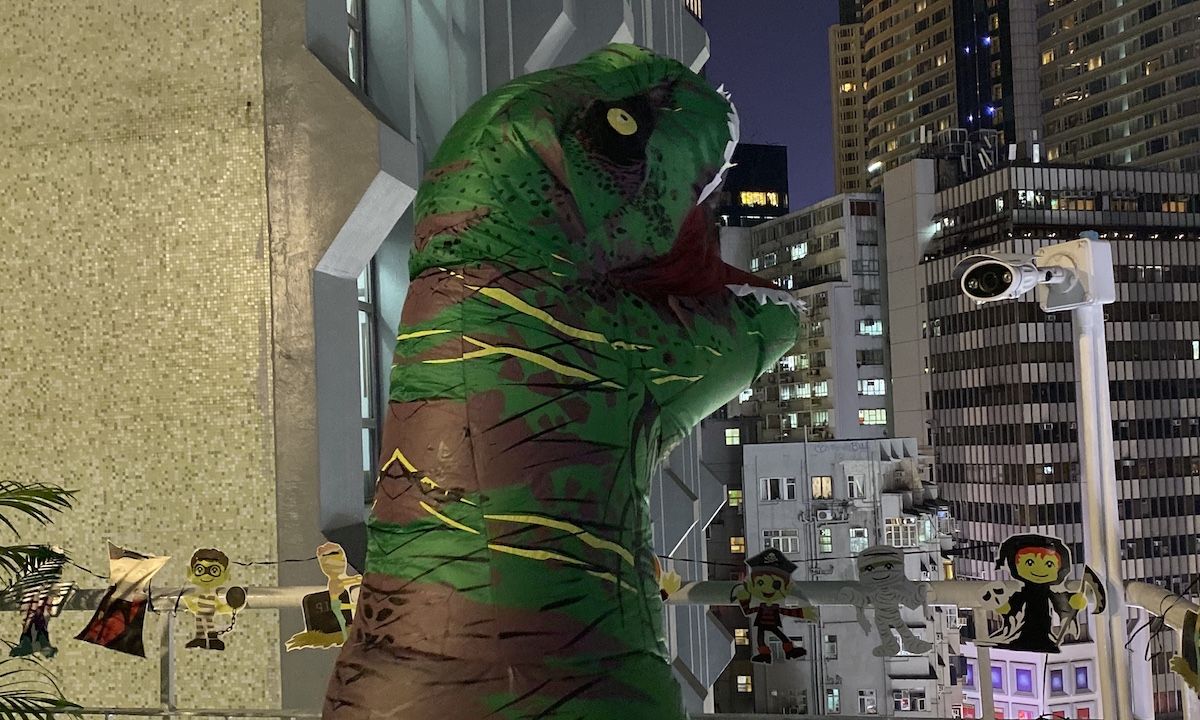 THERE'S NO PARTY LIKE A ROOFTOP HALLOWEEN PARTY