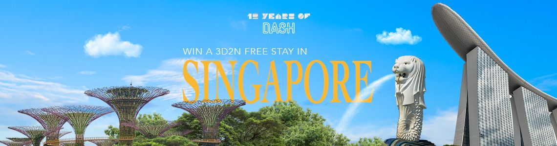 Win a 3D2N free stay in Singapore